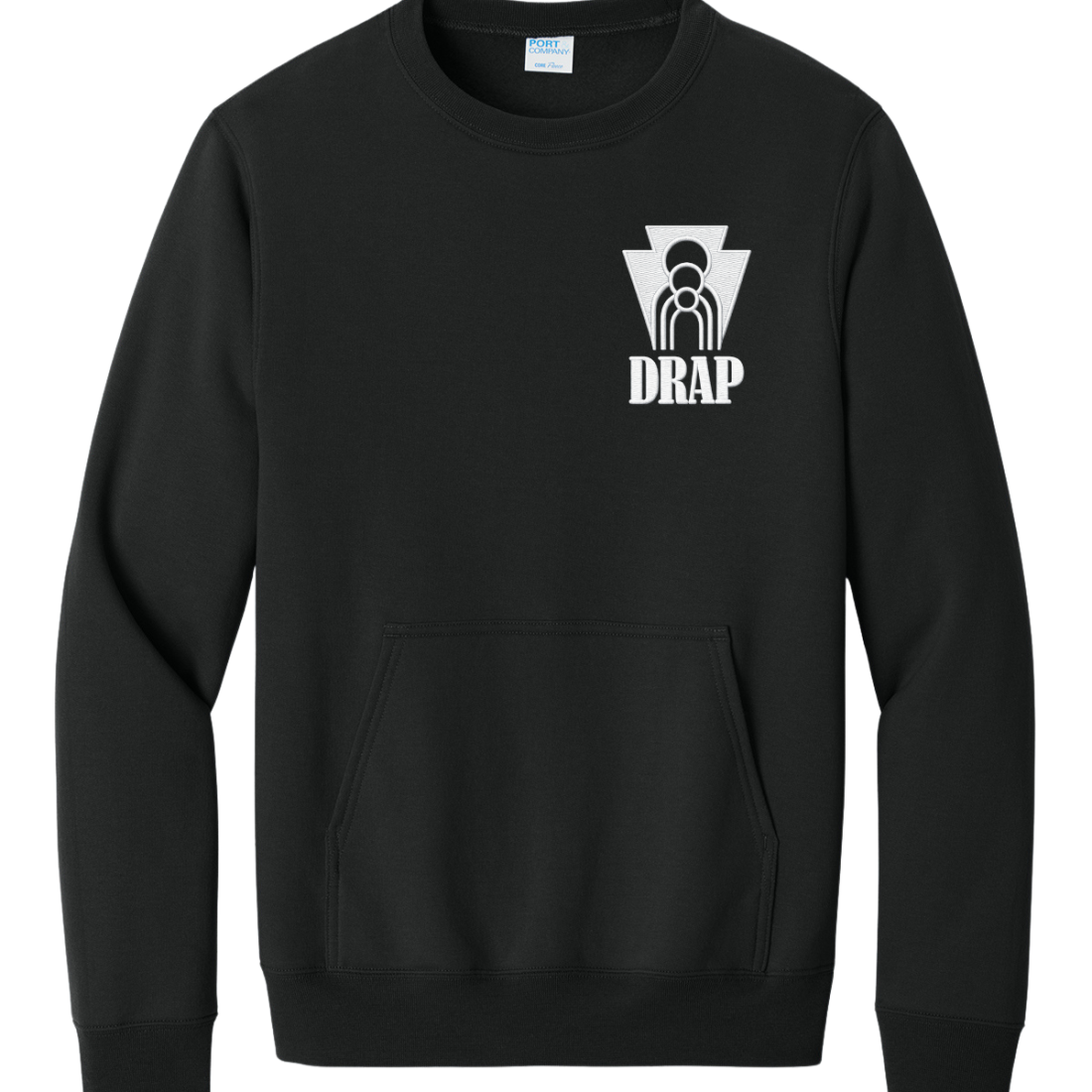 DRAP Port & Co™ Crewneck Sweatshirt
