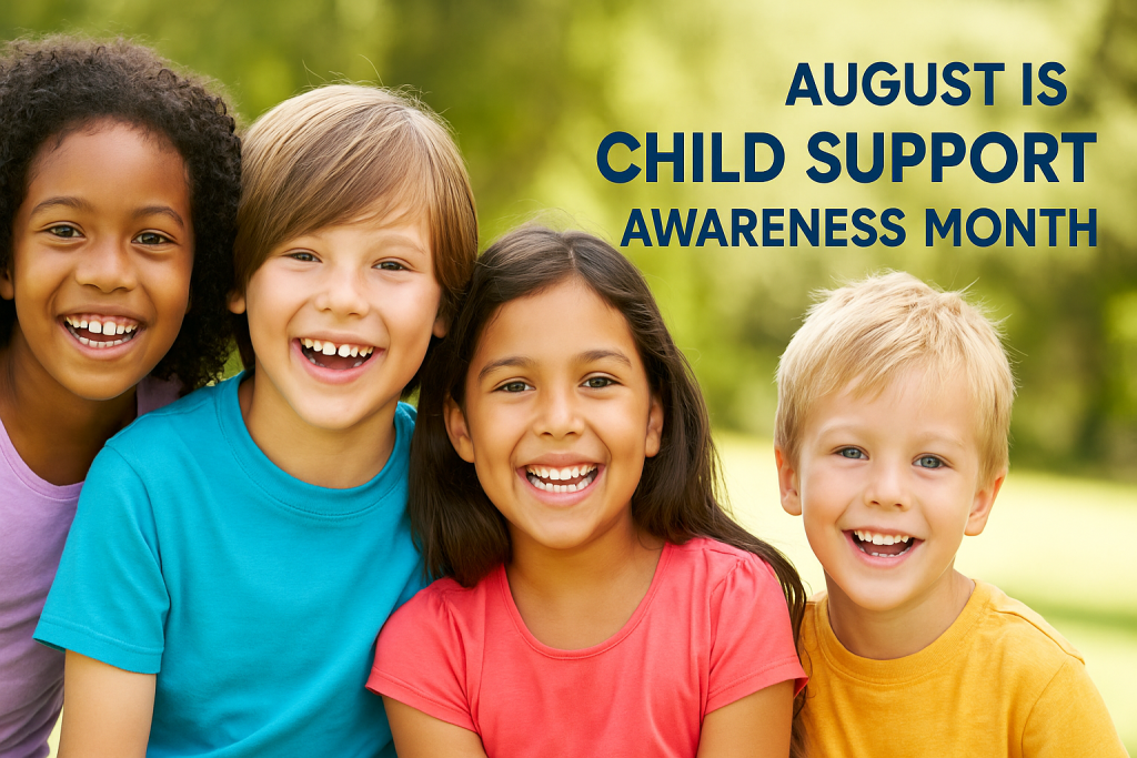 August is Child Support Awareness Month – Honoring 50 Years of Service in Pennsylvania